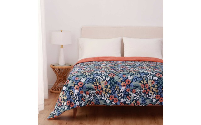 Reversible Down Alternative Blanket by , Multi, King