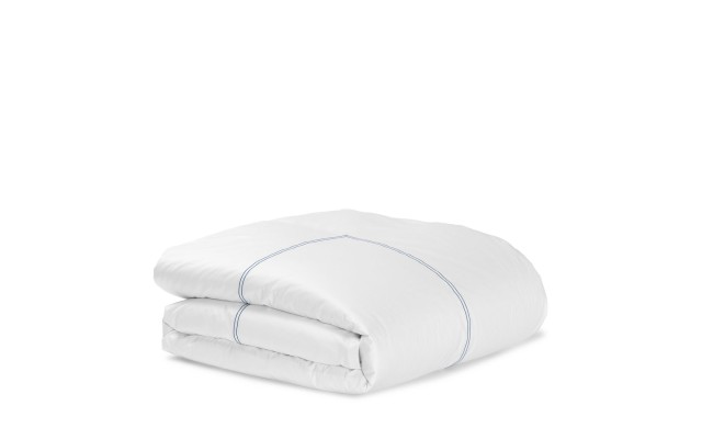  Home Baratta Duvet Cover, Navy Stripe, King