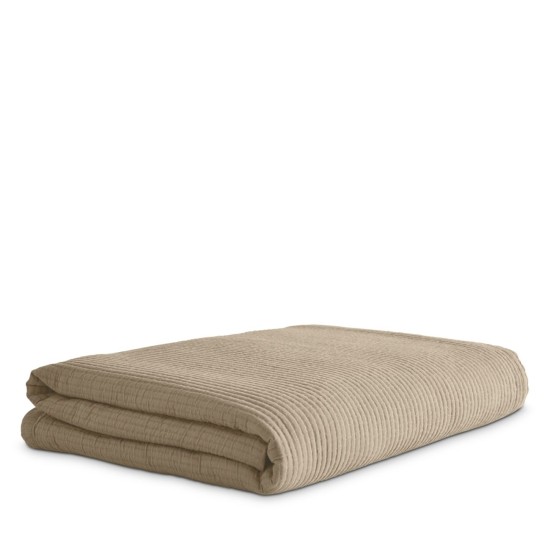  Home Cotton Coverlets, Taupe, Full/Queen