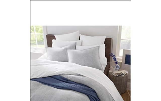 RiLEY Home Linen Duvet Cover, King/Cal King