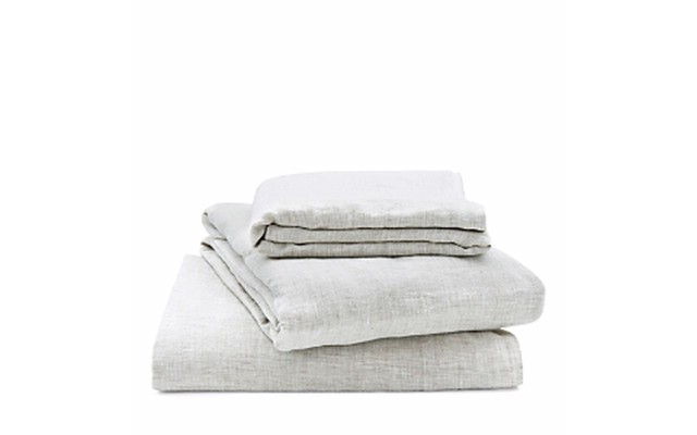  Home Linen Fitted Sheet, Queen, Sand, Queen