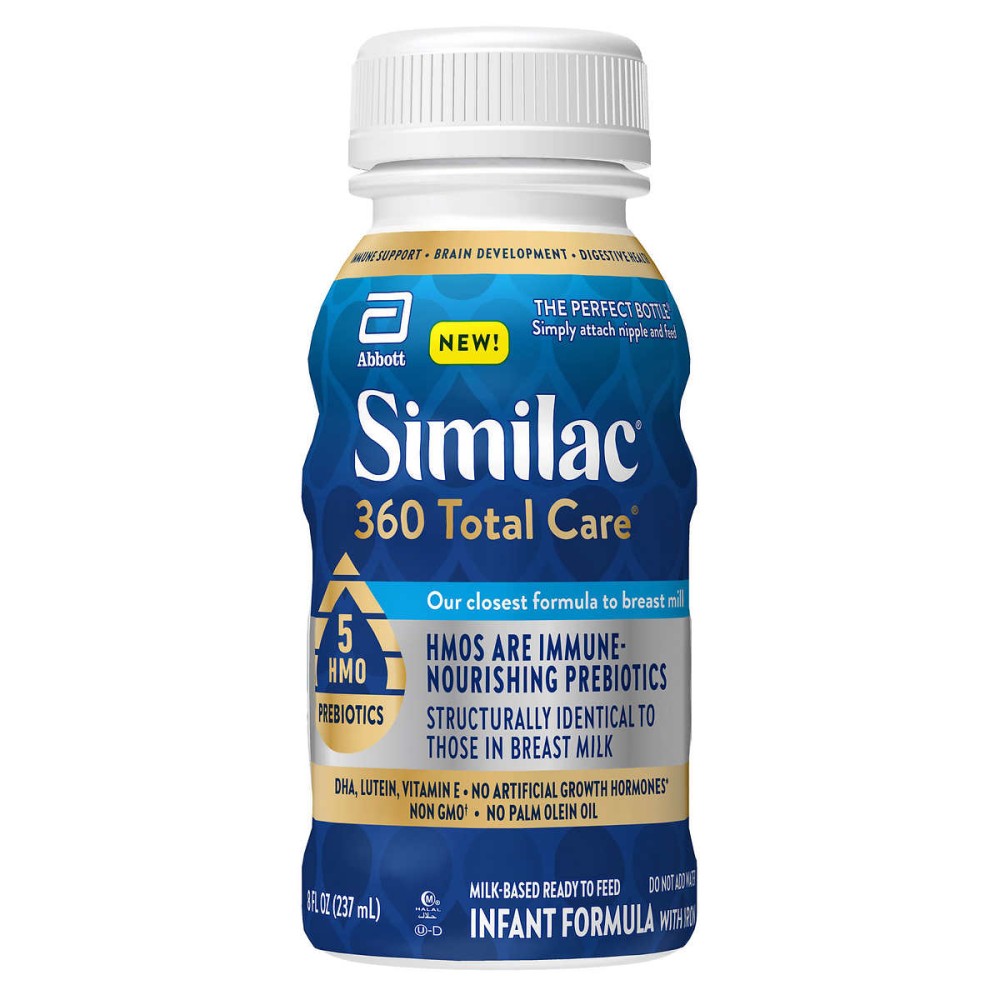 Similac 360 Total Care ReadytoFeed Infant Formula 8 fl oz, 24pack