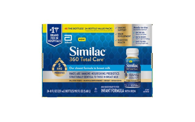  360 Total Care Ready-to-Feed Infant Formula 8 fl oz, 24-pack