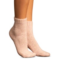 Simple Cushion Boot Socks, Pink, One Size
