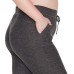  Ladies' Brushed Jogger, Black, 3X