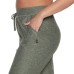  Ladies' Brushed Jogger, Green, X-Large