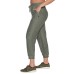  Ladies' Brushed Jogger, Green, 3X