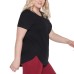  Ladies' Tunic Tee, 2-pack, Pink, X-Large