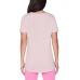  Ladies' Tunic Tee, 2-pack, Pink, X-Large