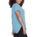  Ladies' Tunic Tee, 2-pack, Black, Medium