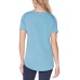  Ladies' Tunic Tee, 2-pack, Black, Medium