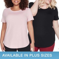Skechers Ladies' Tunic Tee, 2-pack, Pink, X-Large