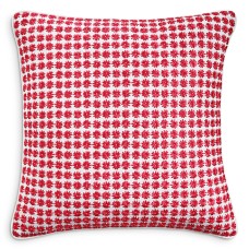 Sky Sunset Blossoms Decorative Pillow, Pink,18 x 18