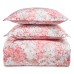  Sunset Blossoms Duvet Set, Pink, King