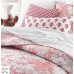  Sunset Blossoms Duvet Set, Pink, King