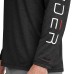  Men’s Rash Guard, Black, XX-Large