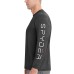  Men’s Rash Guard, Black, XX-Large