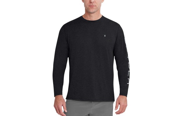  Men’s Rash Guard, Black, XX-Large