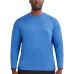  Men’s Rash Guard, Blue, XX-Large