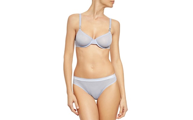 Stella McCartney Ester Jiving Underwire Bra, Blue, 34 A