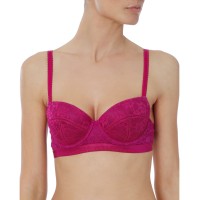 Stella McCartney Women’s Lina Longing Underwire Bra, Wine, 34C