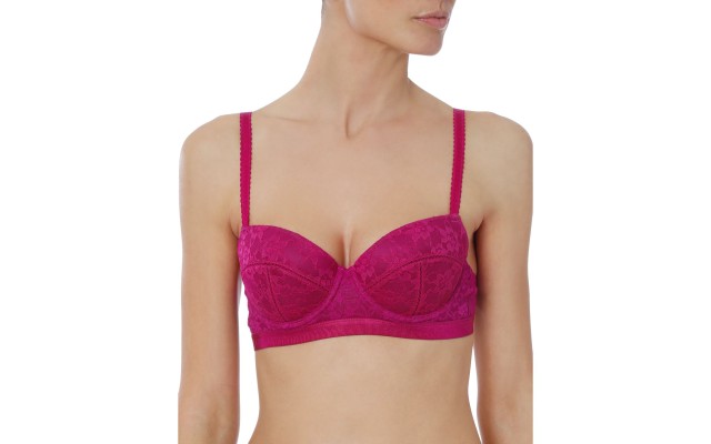 Stella McCartney Women’s Lina Longing Underwire Bra, Wine, 34C