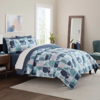 Style Decor 6-piece Comforter and Coverlet Set, York, One Color, King
