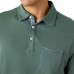  Men's Interlock Polo, Green, Small