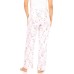  Women’s Wide Elastic Waistband Drawstring Straight Leg Pant, Large