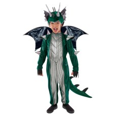 Teetot Dragon Green Child Costume