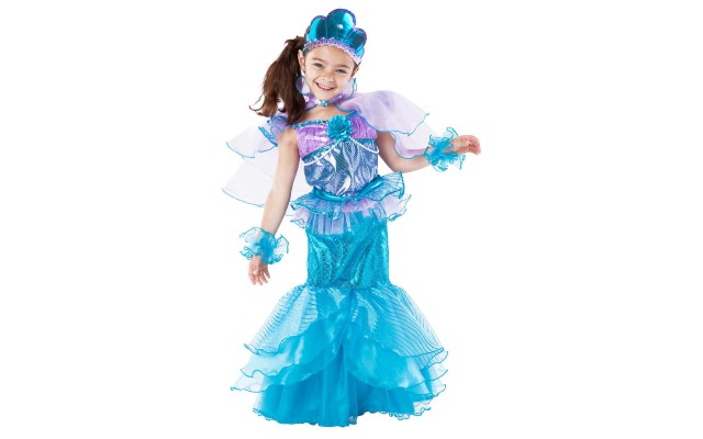  Sparkly Mermaid Child Costume, One Color, 7-8