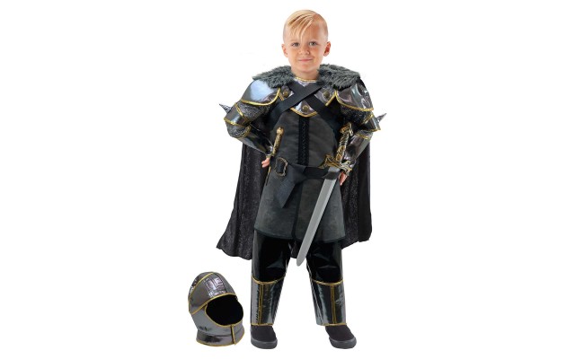  Winter Knight Child Costume, One Color, 7-8