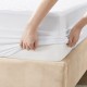  Premium Bamboo Mattress Protector, Waterproof, Noiseless, Quilted, SilkySoft Breathable Fitted Bed Cover, King