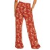  Ladies' Printed Pant, Orange, XX-Large