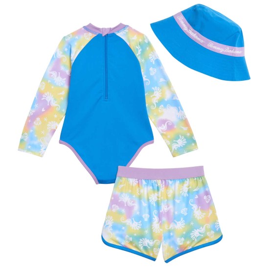  Kids' 3-piece Swim Set, Seahorse, One Color, 5