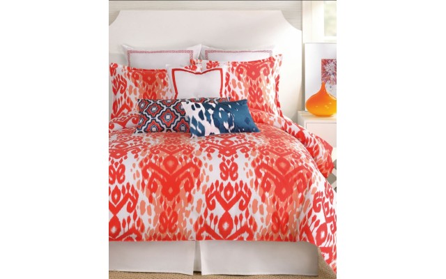  Mojave Ikat King Duvet Set Bedding