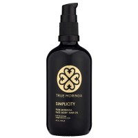 TRUE MORINGA Simplicity Pure Moringa Oil, 4.0 fl oz