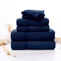 Turkish Towels Optimum 6-piece Towel Set, Cream