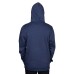  Men’s Hustle Fleece Hoodie, Blue, Large