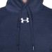  Men’s Hustle Fleece Hoodie, Blue, Large