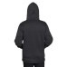  Men’s Hustle Fleece Hoodie, Black, Medium