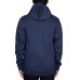  Men’s Hustle Fleece Hoodie, Blue, Large