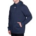  Men’s Hustle Fleece Hoodie, Blue, Large