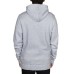  Men’s Hustle Fleece Hoodie, Gray, Large