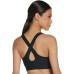  Women’s Armour Crossback Medium Impact Sports Bra, Black, XX-Large