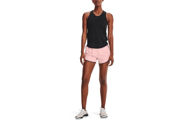  Women’s Fly By 2.0 Running Shorts ,Pink, Medium