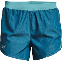 Under Armour Women’s Fly By 2.0 Running Shorts, Teal,Small