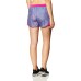  Women’s Fly By Printed Shorts, Purple, X-Large
