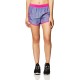  Women’s Fly By Printed Shorts, Purple, X-Large