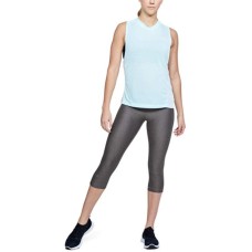 Under Armour Women’s HeatGear Armour Capris, Charcoa, X-Small